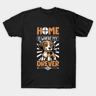 Home is with my Swedish Dachsbracke T-Shirt